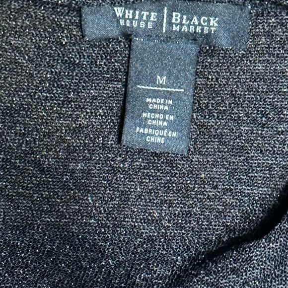 WHBM Layered Look Shimmering Sleeveless Top - Picture 4 of 5